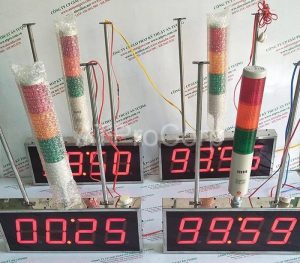 Đồng hồ đếm ngược phút-giây sản xuất cho công ty Việt Mỹ